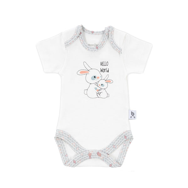 Gezenbebe Hero Bebekler İçin Kısa Kol Body Bunny