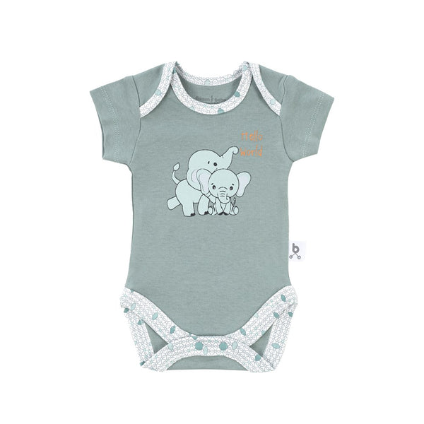 Gezenbebe Hero Bebekler İçin Kısa Kol Body Elephant