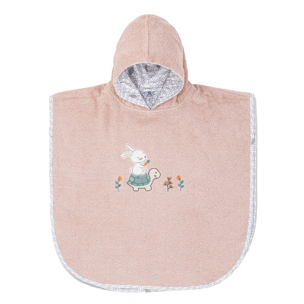 Gezenbebe Hero Kahraman Kapüşonlu Havlu Bebek Çocuk Pançosu Bunny