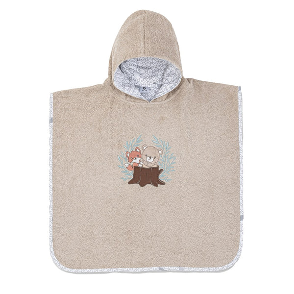 Gezenbebe Hero Kahraman Kapüşonlu Havlu Bebek Çocuk Pançosu Teddy