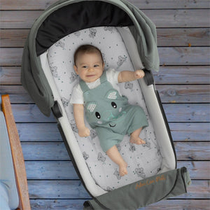 Gezenbebe Hero Kısa Kol Bebek T-Shirt & Nakışlı Salopet Seti Koala