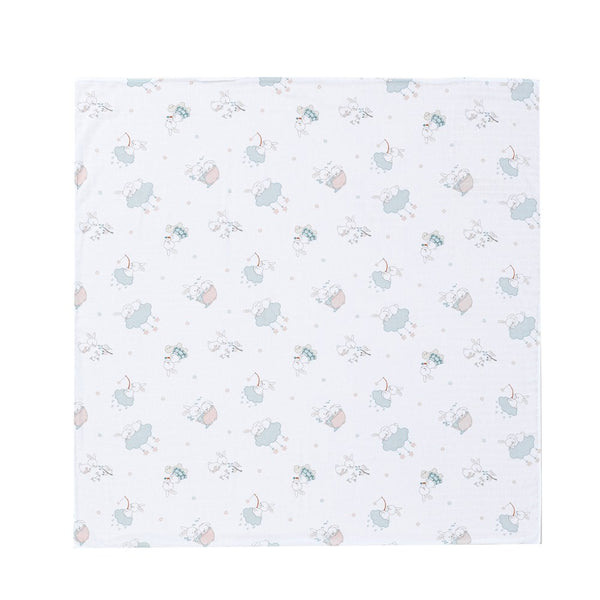 Gezenbebe Hero Müslin Bebek Battaniyesi (120X120) Bunny