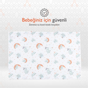 Gezenbebe Hero Müslin Bebek Emzirme Önlüğü (60x90) Elephant