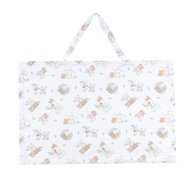 Gezenbebe Hero Müslin Bebek Emzirme Önlüğü (60x90) Teddy
