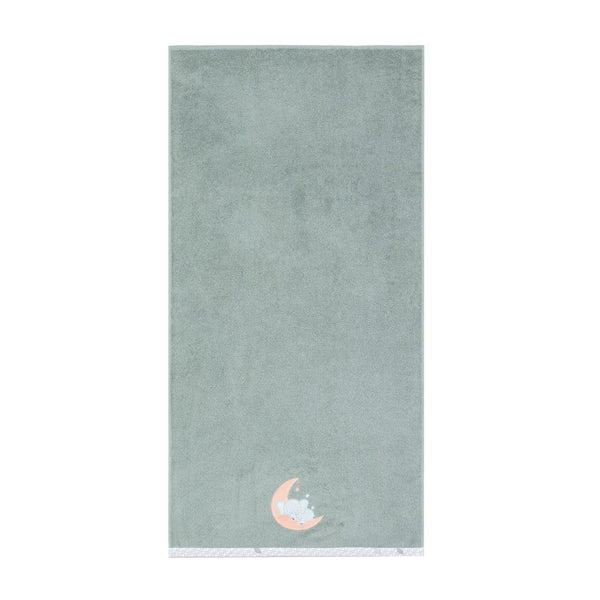 Gezenbebe Hero Nakışlı Bebek Çocuk Banyo Havlusu (70x140) Elephant