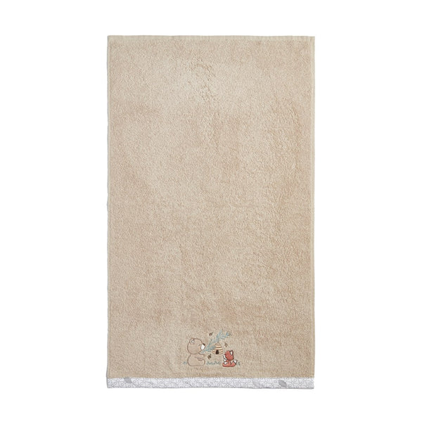 Gezenbebe Hero Nakışlı Bebek Çocuk El & Baş Havlusu (50x90) Teddy