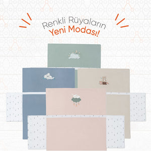 Gezenbebe Hero Nakışlı Bebek & Çocuk Yorgan Kılıfı (100x135) Bunny