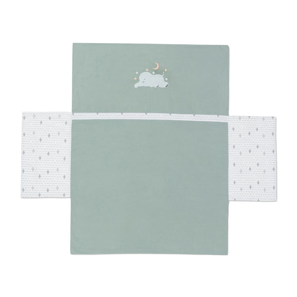Gezenbebe Hero Nakışlı Bebek & Çocuk Yorgan Kılıfı (100x135) Elephant