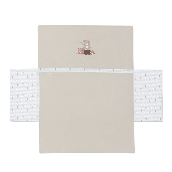 Gezenbebe Hero Nakışlı Bebek & Çocuk Yorgan Kılıfı (100x135) Teddy