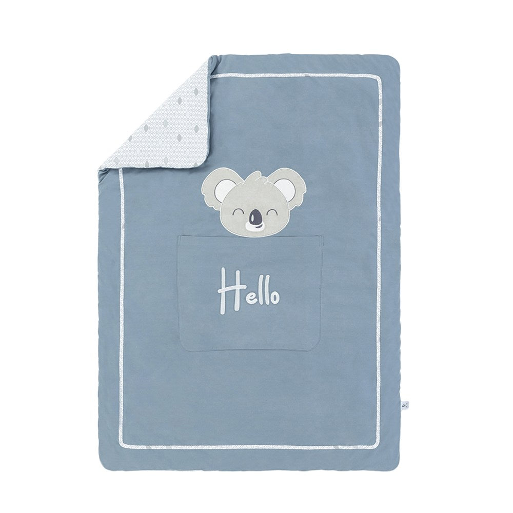 Gezenbebe Hero Nakışlı Bebek & Çocuk Yorganı (100x135) Koala