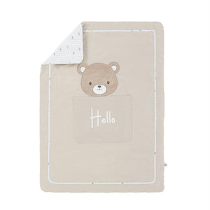 Gezenbebe Hero Nakışlı Bebek & Çocuk Yorganı (100x135) Teddy