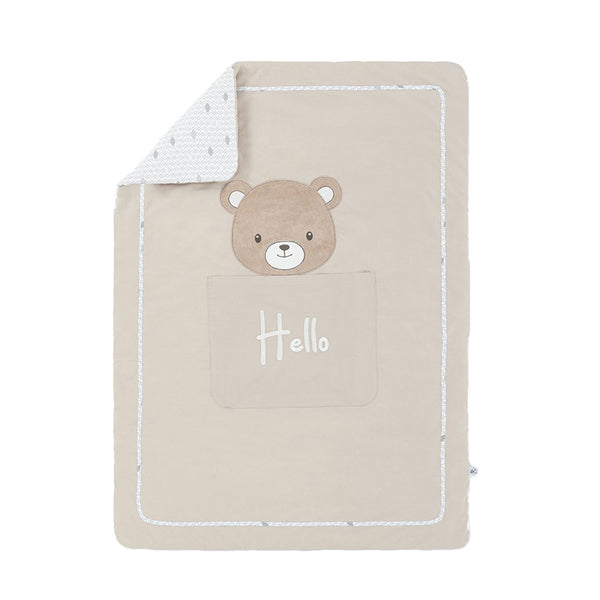 Gezenbebe Hero Nakışlı Bebek & Çocuk Yorganı (100x135) Teddy