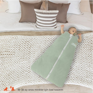 Gezenbebe Hero Nakışlı Bebek Uyku Tulumu (90cm) Bunny