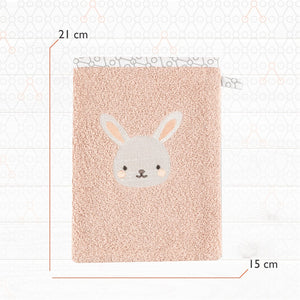 Gezenbebe Hero Nakışlı Bebek ve Çocuk Banyo Kesesi Bunny