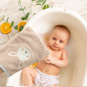 Gezenbebe Hero Nakışlı Bebek ve Çocuk Banyo Kesesi Bunny