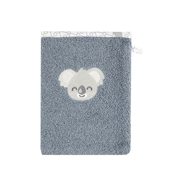 Gezenbebe Hero Nakışlı Bebek ve Çocuk Banyo Kesesi Koala