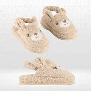 Gezenbebe Hero Nakışlı Havlu Çocuk Terlik Teddy