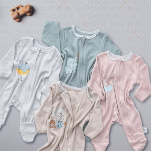 Gezenbebe Hero Uzun Kollu Bebek Tulumu Bunny