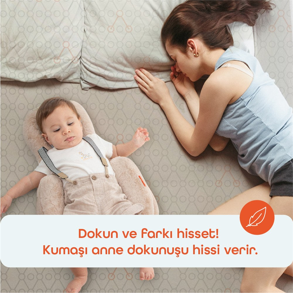 Gezenbebe Homy Taşınabilir Yenidoğan Yatağı Charcoal