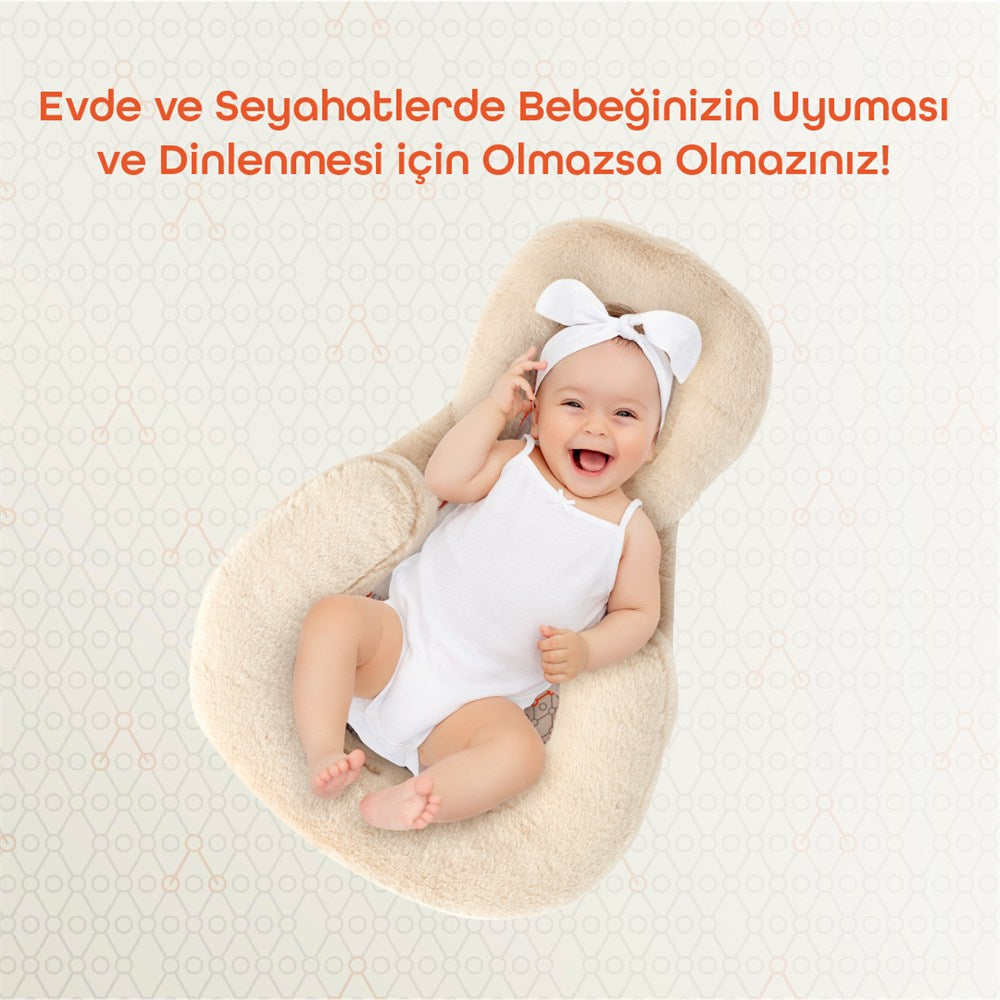 Gezenbebe Homy Taşınabilir Yenidoğan Yatağı Mist