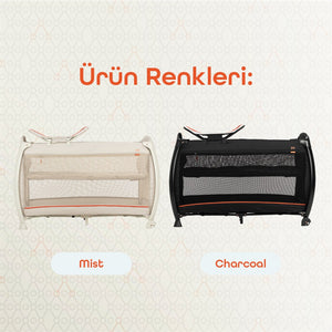 Gezenbebe Joy Oyun Parkı & Seyahat Yatağı - Charcoal
