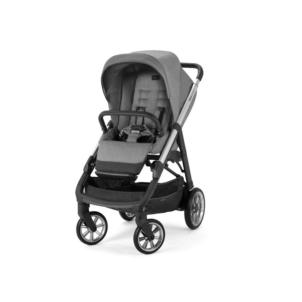 Inglesina Aptica Tek El Tek Hamle ile Katlanıp Açılan Çift Yön Bebek Arabası - Kensington Grey