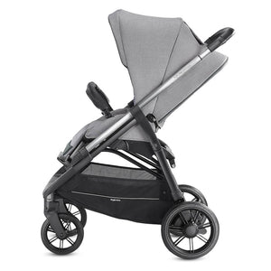 Inglesina Aptica Tek El Tek Hamle ile Katlanıp Açılan Çift Yön Bebek Arabası - Silk Grey