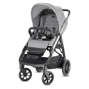 Inglesina Aptica Tek El Tek Hamle ile Katlanıp Açılan Çift Yön Bebek Arabası - Silk Grey