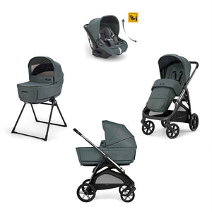 Inglesina Aptica Glam Bebek Arabası & Darwin Recline Ana Kucaklı 4'lü Sistem - Emerald Green