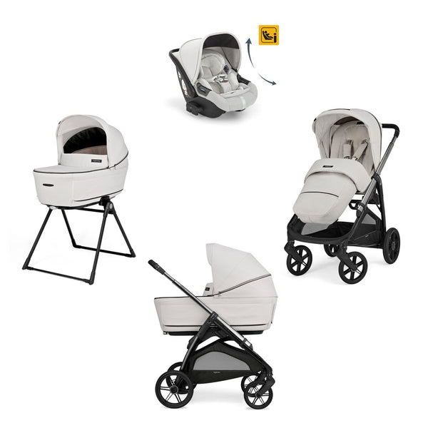 Inglesina Aptica Glam Bebek Arabası & Darwin Recline Ana Kucaklı 4'lü Sistem - Opal Ivory