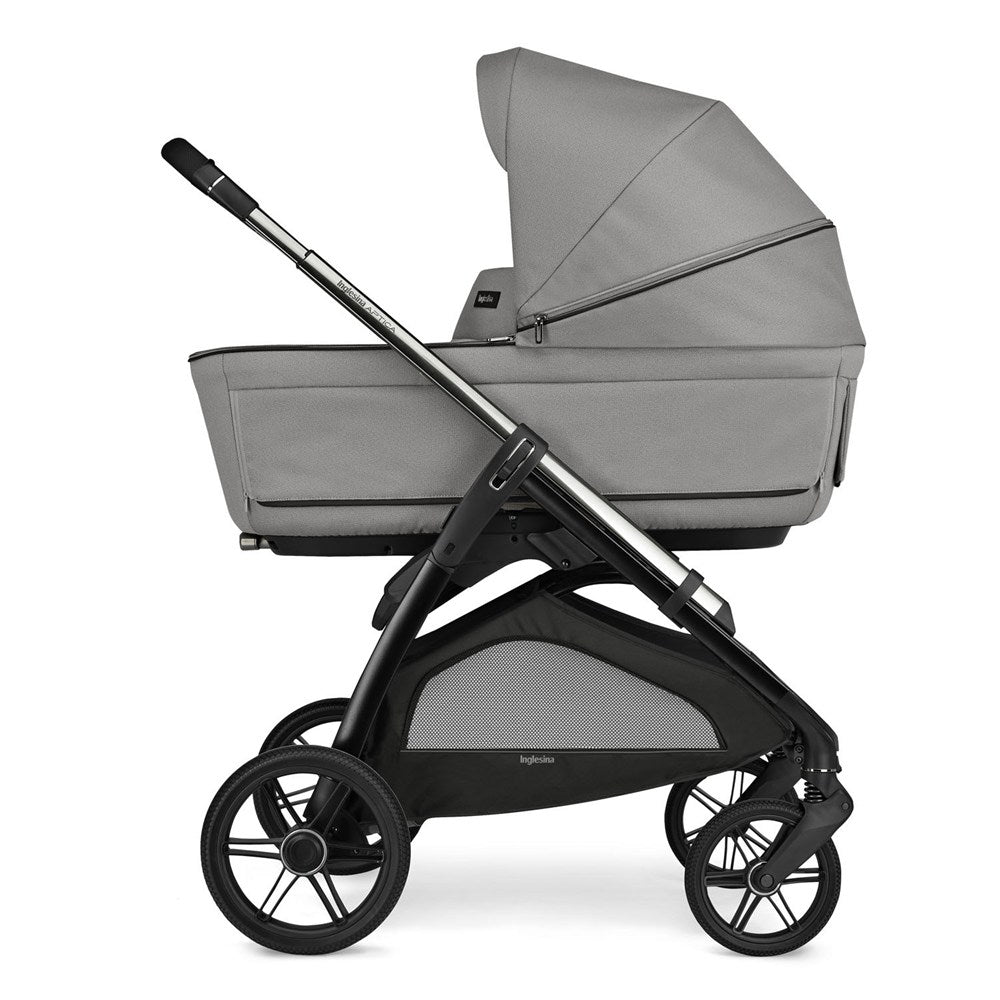 Inglesina Aptica Glam Bebek Arabası & Darwin Recline Ana Kucaklı 4'lü Sistem - Platinum Grey