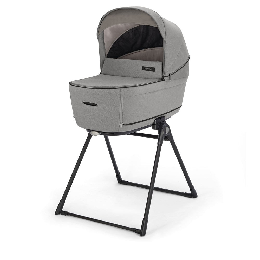 Inglesina Aptica Glam Bebek Arabası & Darwin Recline Ana Kucaklı 4'lü Sistem - Platinum Grey