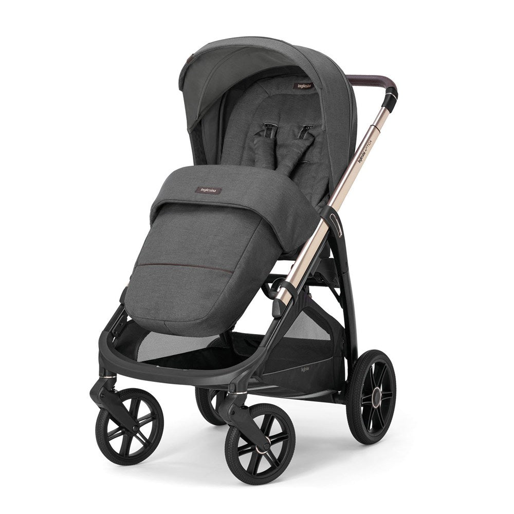 Inglesina Aptica Glam Bebek Arabası & Darwin Recline Ana Kucaklı 4'lü Sistem - Velvet Grey