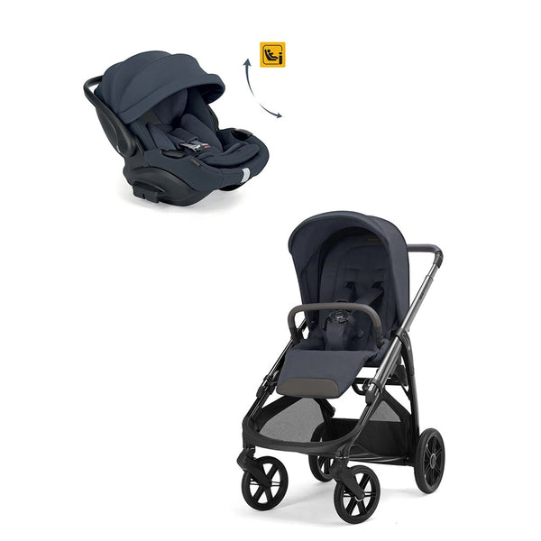 Inglesina Aptica Glam Bebek Arabası Yatabilen Darwin Recline Evo Ana Kucağı Hediyeli - Sapphire Blue