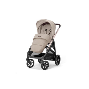 Inglesina Aptica Glam Tek El ile Açılabilen Çift Yön Bebek Arabası Yatabilen Ana Kucağı Baza 3lü Set - Pashmina Beige