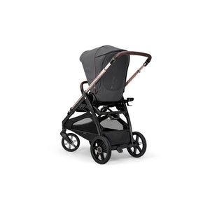 Inglesina Aptica Glam Tek El ile Açılabilen Çift Yön Bebek Arabası Yatabilen Ana Kucağı Baza 3lü Set - Velvet Grey