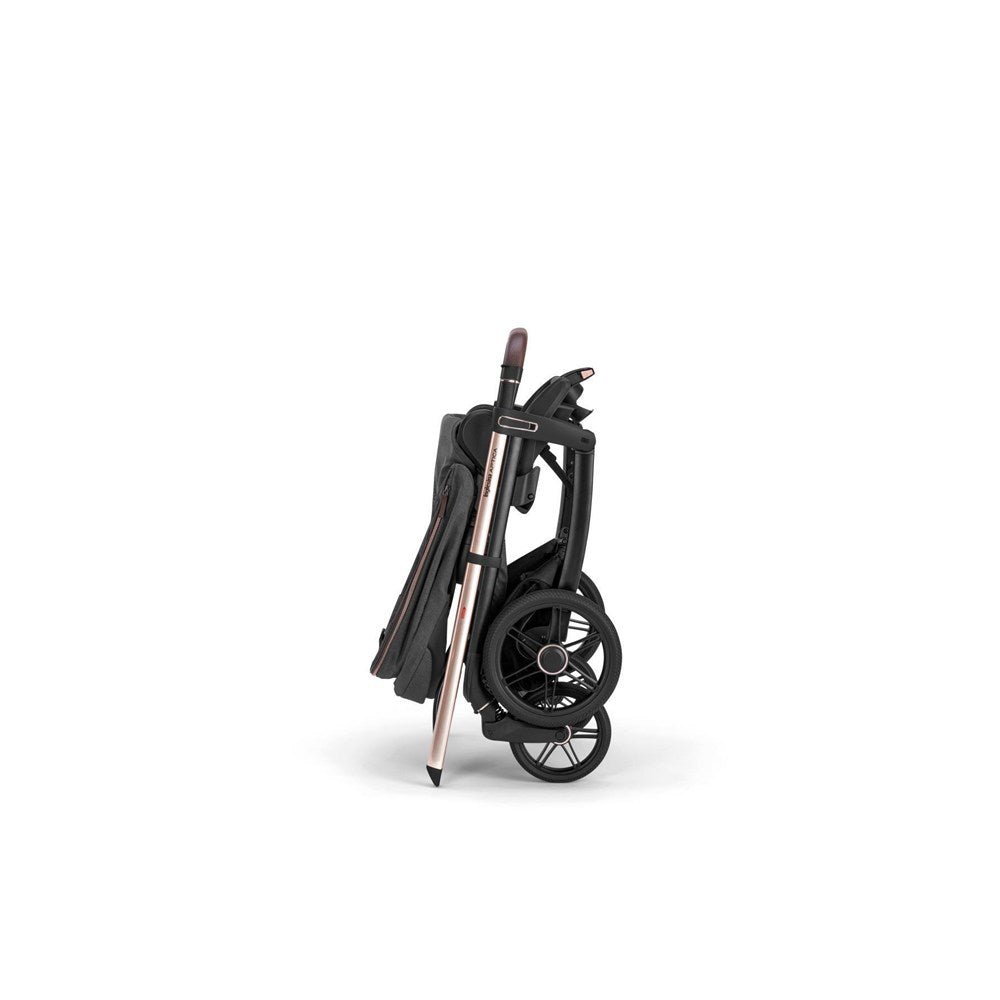 Inglesina Aptica Glam Tek El Tek Hamle ile Katlanıp Açılan Çift Yön Bebek Arabası Ana Kucağı Hediyeli - Platinum Grey