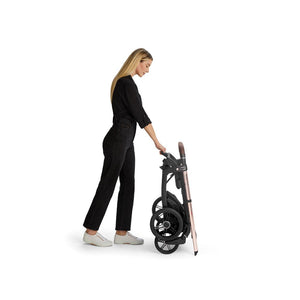 Inglesina Aptica Glam Tek El Tek Hamle ile Katlanıp Açılan Çift Yön Bebek Arabası Ana Kucağı Hediyeli - Platinum Grey