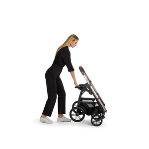 Inglesina Aptica Glam Tek El Tek Hamle ile Katlanıp Açılan Çift Yön Bebek Arabası Ana Kucağı Hediyeli - Platinum Grey