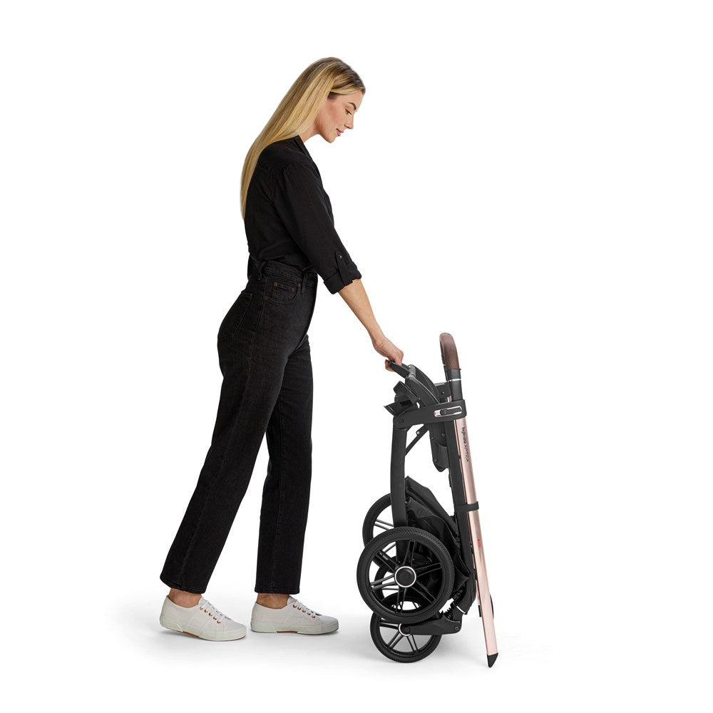 Inglesina Aptica Glam Tek El Tek Hamle ile Katlanıp Açılan Çift Yön Bebek Arabası - Emerald Green