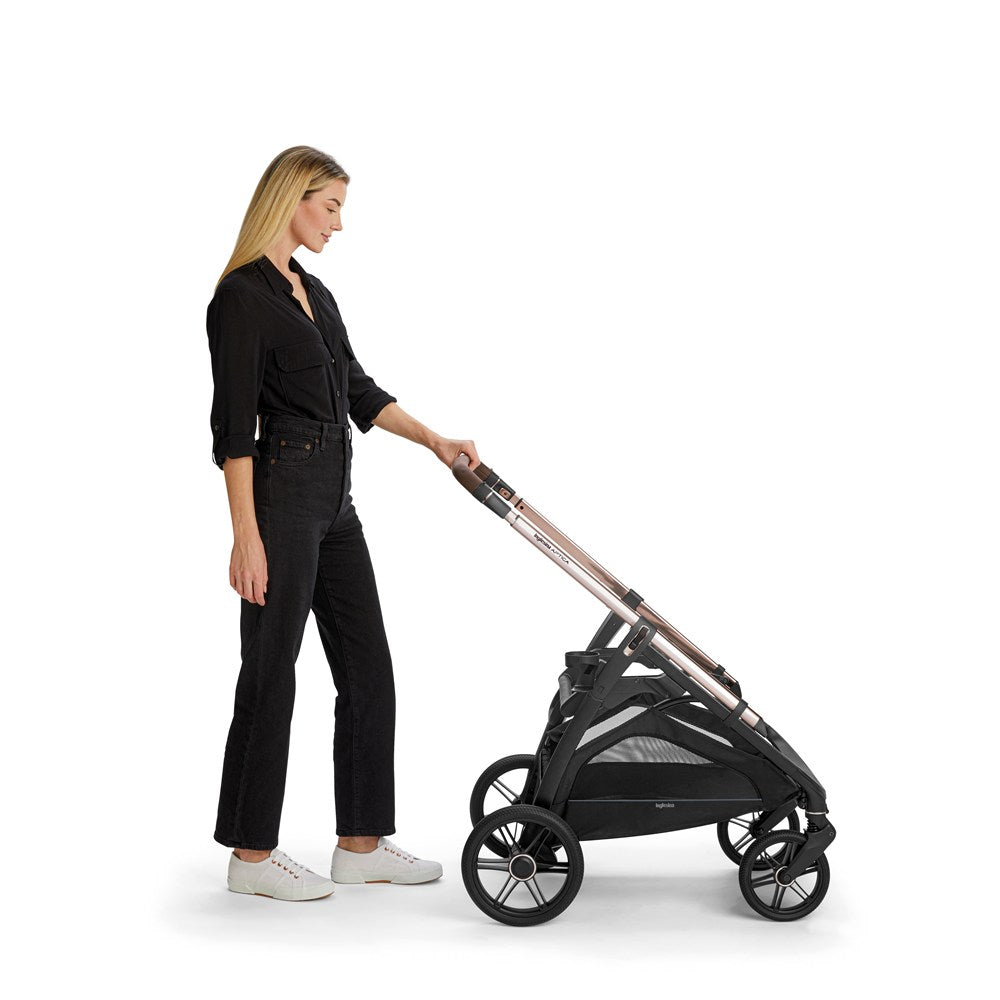 Inglesina Aptica Glam Tek El Tek Hamle ile Katlanıp Açılan Çift Yön Bebek Arabası - Emerald Green