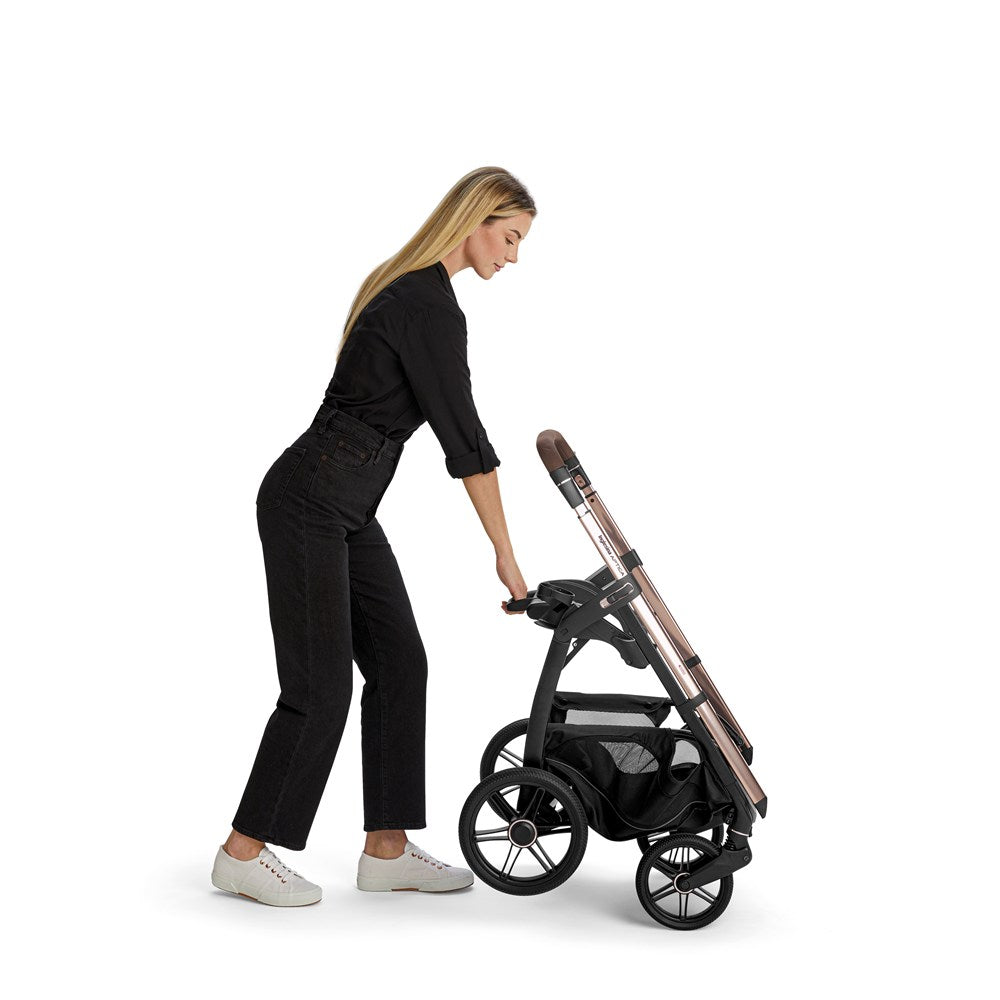Inglesina Aptica Glam Tek El Tek Hamle ile Katlanıp Açılan Çift Yön Bebek Arabası - Emerald Green