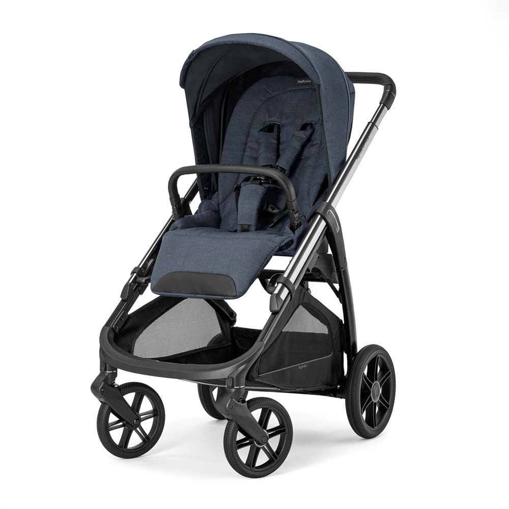 Inglesina Aptica Glam Tek El Tek Hamle ile Katlanıp Açılan Çift Yön Bebek Arabası - Resort Blue