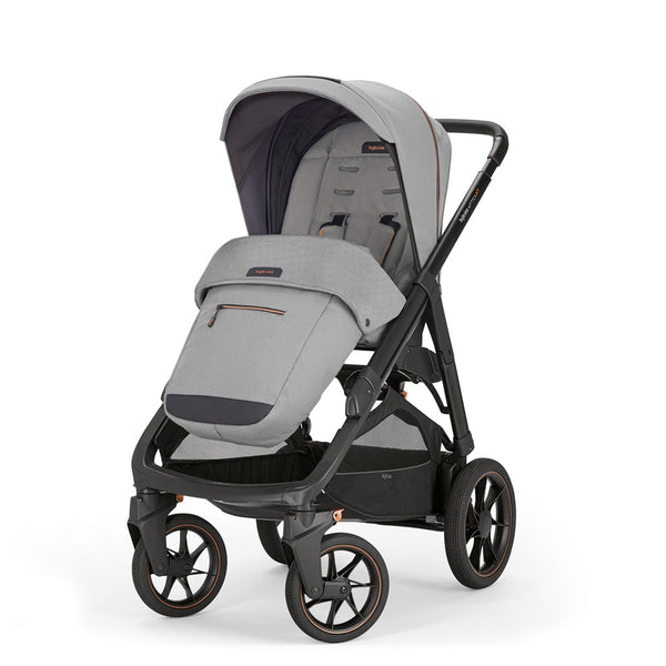 Inglesina Aptica XT Tek El Tek Hamle ile Katlanıp Açılan Çift Yön Bebek Arabası - Horizon Grey
