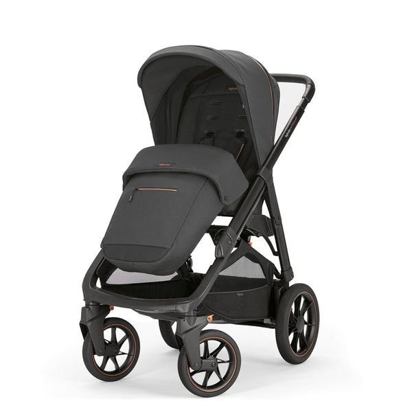 Inglesina Aptica XT Tek El Tek Hamle ile Katlanıp Açılan Çift Yön Bebek Arabası - Magnet Grey