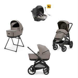 Inglesina Aptica XT Glam Bebek Arabası & Darwin Recline Ana Kucaklı 4'lü Sistem - Tundra Beige
