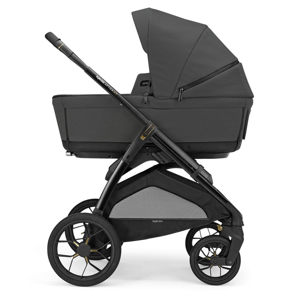 Inglesina Aptica XT Glam Bebek Arabası Darwin Recline Evo 4'lü Sistem - Magnet Grey