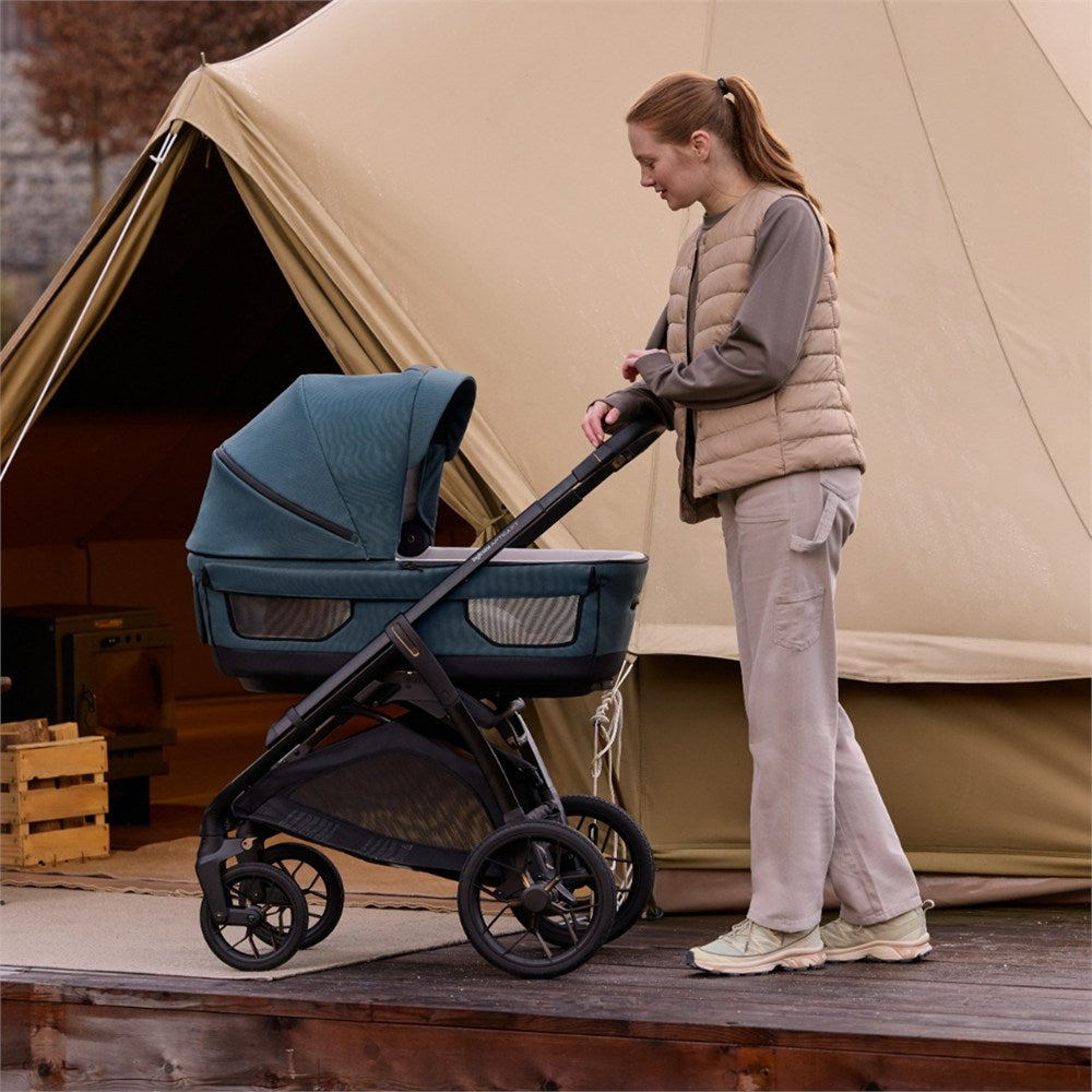 Inglesina Aptica XT Glam Bebek Arabası Darwin Recline Evo 4'lü Sistem - Tundra Beige