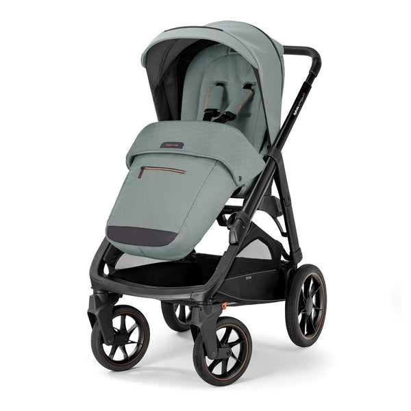 Inglesina Aptica XT Glam Tek El Tek Hamle ile Katlanıp Açılan Çift Yön Bebek Arabası - Igloo Grey