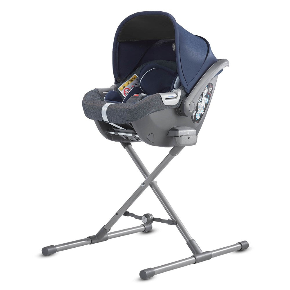 Inglesina Cab Gr 0+ Bebek Ana Kucağı ve Oto Koltuğu 0-13 kg - Indigo Denim